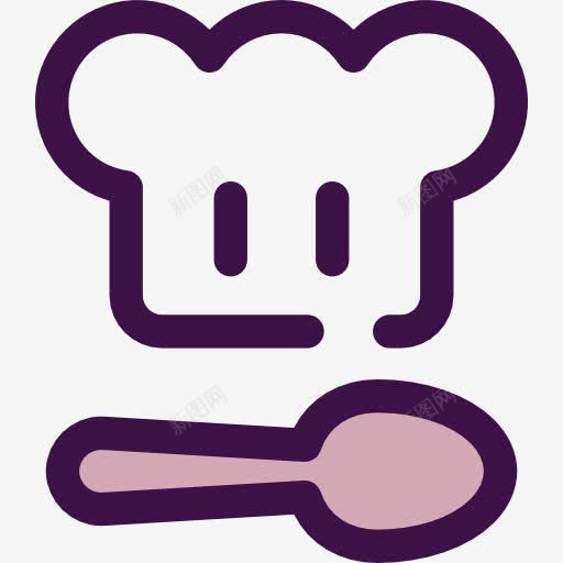 烹饪图标png_新图网 https://ixintu.com 做饭 勺 厨师 厨房 餐饮