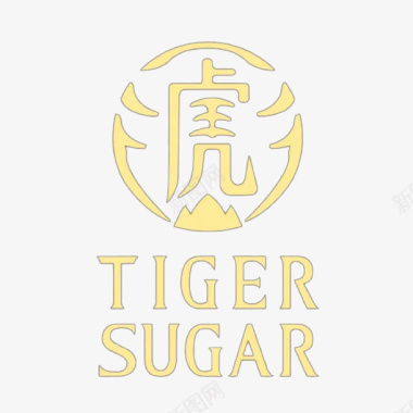 老虎堂奶茶店logo图标图标