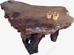 实木吧台桌子质感高端茶桌高清图片