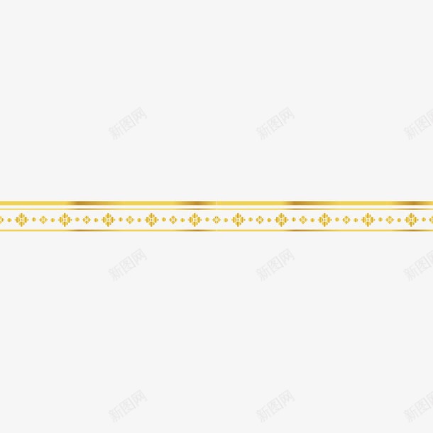 金色边线png免抠素材_新图网 https://ixintu.com 金色素材 金色装饰图案 金色边线