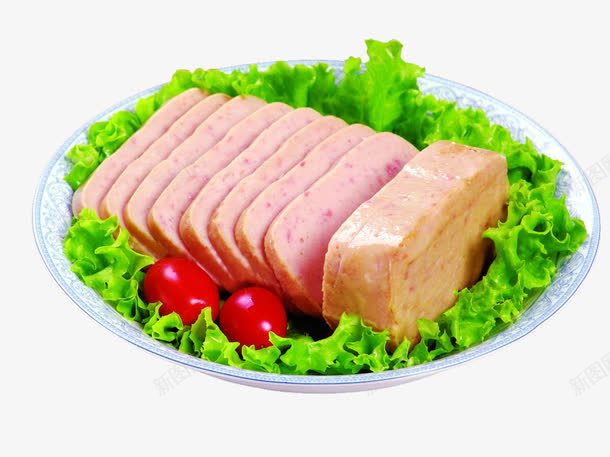 午餐肉png免抠素材_新图网 https://ixintu.com 便当 午餐肉 午饭 盒饭