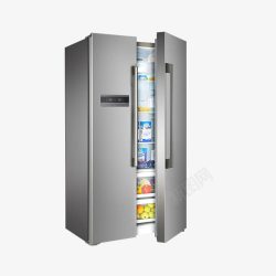 法式多门冰箱温度智能控制调节冰箱高清图片
