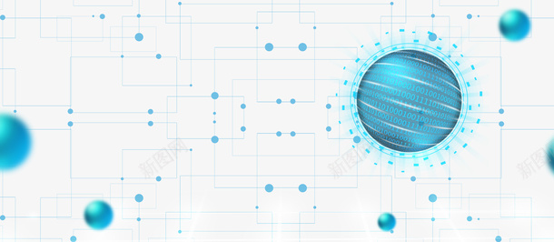 科技元素星球圆球数据png免抠素材_新图网 https://ixintu.com 圆球 数据 星球 科技元素