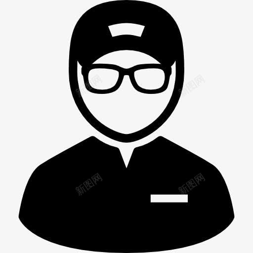 技术员戴眼镜图标png_新图网 https://ixintu.com 人 修复 头像 客户服务 帮助 用户 配置文件