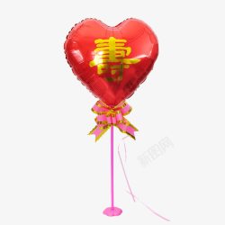 寿宴背景图寿字铝膜气球高清图片