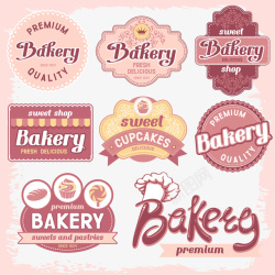面包店标签矢量精美面包店标签矢量图高清图片