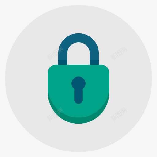 授权锁挂锁密码隐私安全安全平面图标png_新图网 https://ixintu.com Authorisation lock padlock password privacy safe security 安全 密码 挂锁 授权 锁 隐私