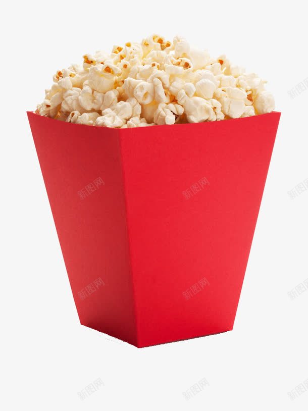 爆米花png免抠素材_新图网 https://ixintu.com 爆米花 盒子 食品