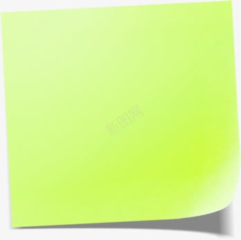 绿色方形纸张随意png免抠素材_新图网 https://ixintu.com 方形 纸张 绿色 随意