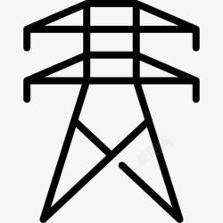 能源电电塔图标高清图片