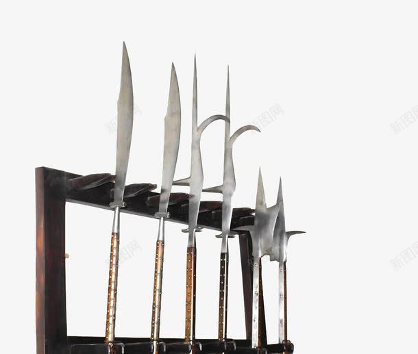 手绘古代冷兵器架png免抠素材_新图网 https://ixintu.com 兵器架 冷兵器 古代 古代兵器 手绘 武器 武器库 矛头 长矛