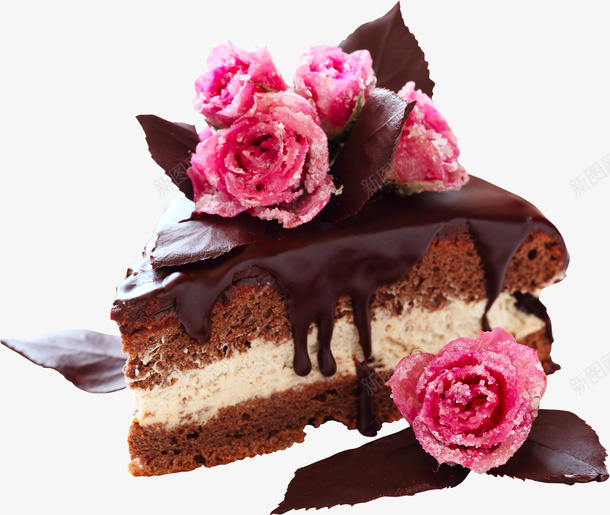 蛋糕实物png免抠素材_新图网 https://ixintu.com 巧克力酱 慕斯蛋糕 甜品 蛋糕免抠png 蛋糕店 食物
