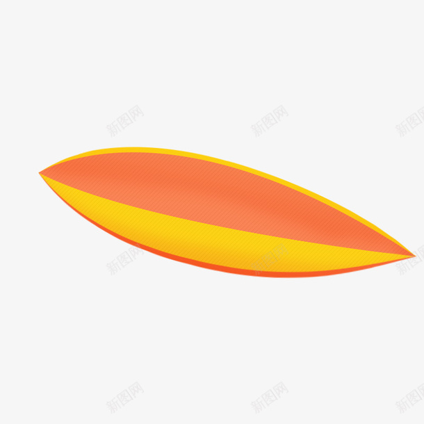 海上冲浪板运动png免抠素材_新图网 https://ixintu.com 划桨板 卡通 夏季 水上运动 黄色