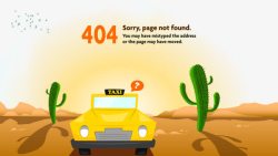 404页面H5界面素材