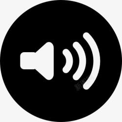 音响声音音响控制按钮图标高清图片