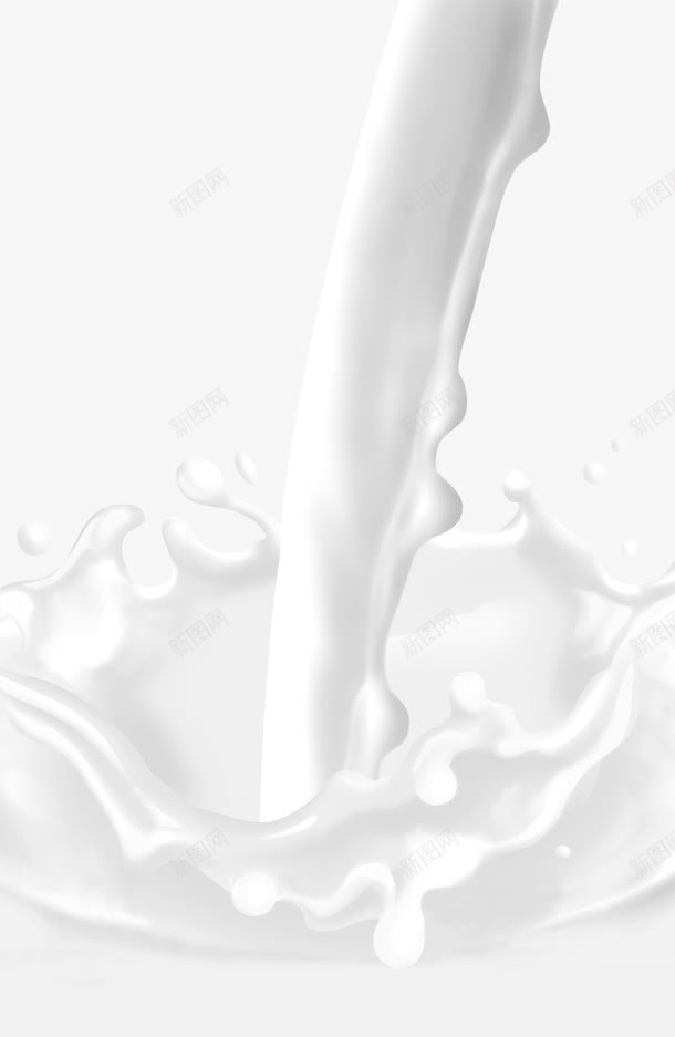牛奶png免抠素材_新图网 https://ixintu.com 泼溅的牛奶 流动 牛奶 食物