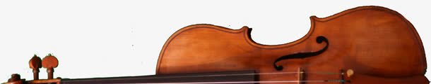 小提琴bannerpng免抠素材_新图网 https://ixintu.com 小提琴 标题背景 棕色 素材