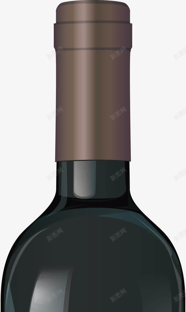 灰色酒瓶png免抠素材_新图网 https://ixintu.com 卡通酒瓶 啤酒瓶 灰色酒瓶 白酒瓶 空酒瓶 红酒瓶 葡萄酒瓶 酒瓶矢量 酒瓶设计