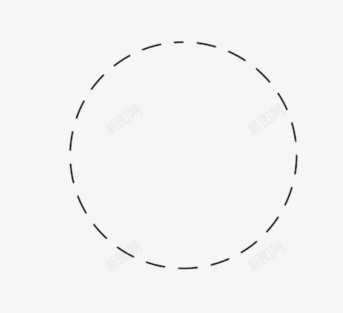 虚线圆圈片png免抠素材_新图网 https://ixintu.com 圆 圆圈 圆形素材 短虚线 虚线 虚线圆