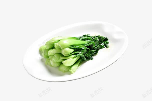 清炒小白菜png免抠素材_新图网 https://ixintu.com 绿色 蔬菜 青菜 食物