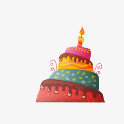 儿童庆祝生日蛋糕高清图片