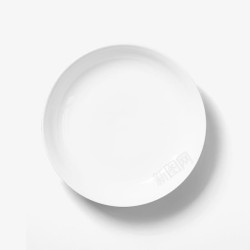 陶瓷餐盘白色西餐餐盘高清图片