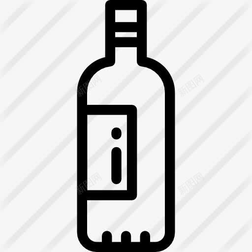 酒瓶图标png_新图网 https://ixintu.com 庆典 瓶 聚会 酒 酒瓶 酒类 酒精 食品 食品和餐饮