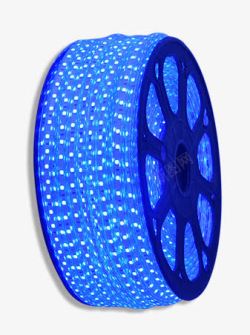 LED冲孔字蓝色LED高亮灯带高清图片