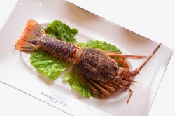 澳洲野生大龙虾龙虾大餐高清图片