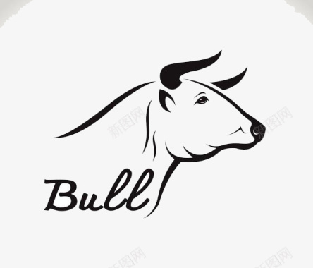 公牛logo图标图标