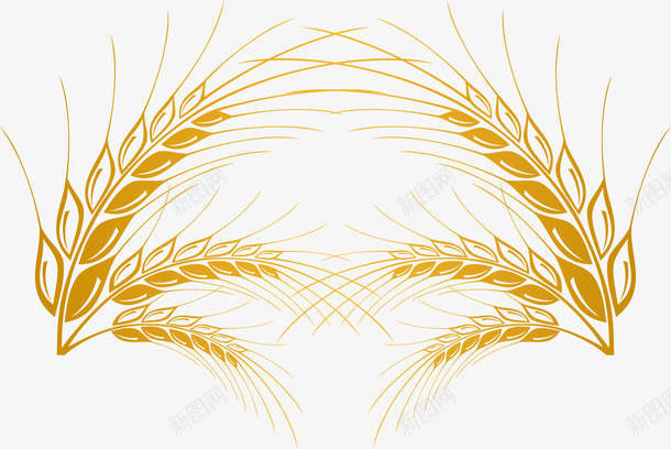 免费下载,金色青稞植物图标由新图网用户分享上传,推荐搜索小麦,手绘