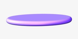 紫色绚丽圆形底座素材