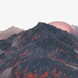 火山山马上要喷发的火山高清图片