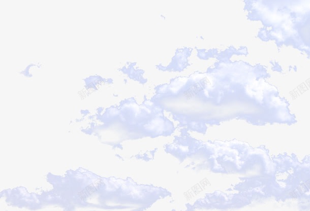 云朵效果元素png免抠素材_新图网 https://ixintu.com 云朵 天空 无污染 白云