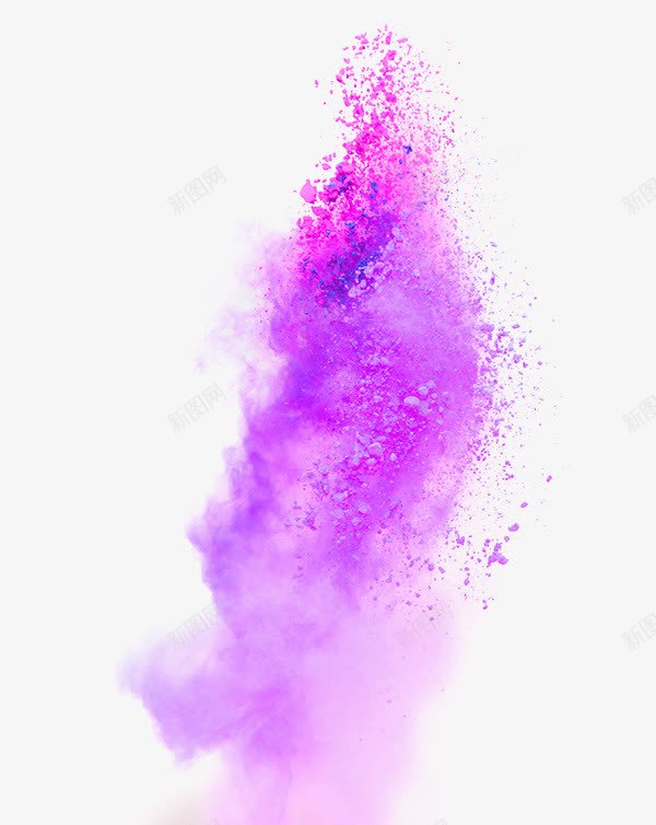 紫色清新粉尘效果元素png免抠素材_新图网 https://ixintu.com 免抠PNG 效果元素 清新 粉尘 紫色