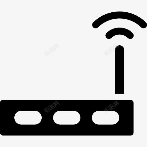 WiFi路由器图标png_新图网 https://ixintu.com WiFi 技术 无线 调制解调器 连接互联网