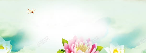 唯美花朵背景背景