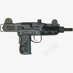 乌兹冲锋枪手枪枪支png免抠素材_新图网 https://ixintu.com mini pistol uzi 乌兹冲锋枪 手枪 迷你