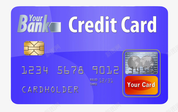 蓝色通用的银行信用卡png免抠素材_新图网 https://ixintu.com card credit 世界 付款 信用 信用卡 信贷 分期 贷记卡 通用 银行 非现金 额度