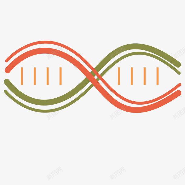 简单dna双螺旋png免抠素材_新图网 https://ixintu.com DNA双螺旋 dna 双螺旋 简单