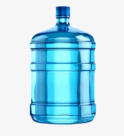 蓝色桶装水蓝色解渴清澈清甜塑料瓶饮用水实高清图片