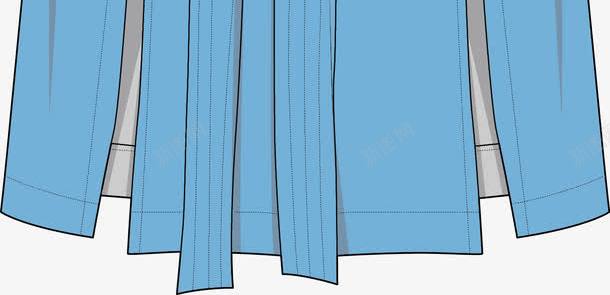 卡通蓝色裙子png免抠素材_新图网 https://ixintu.com 卡通服装 女装 女裙 服装 服饰 服饰图 漫画衣服 矢量服装 短裙 衣服 裙子 配饰 长裙