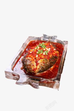 重庆烤鱼红红的烤鱼高清图片