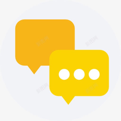 对话框图标png_新图网 https://ixintu.com 对话 聊天 营销 语音 谈心谈话 谈话
