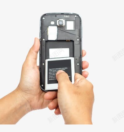 安装手机电板png免抠素材_新图网 https://ixintu.com 手机 智能 现代 电池