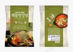 质感包装袋食物韩式食品包装袋高清图片