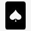 黑桃卡黑色的freemobileiconkit图标png_新图网 https://ixintu.com black card spades 卡 黑桃 黑色的