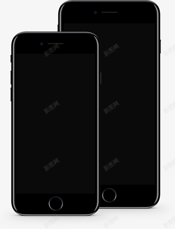 时尚手机iPhoneX黑色电子产品png免抠素材_新图网 https://ixintu.com iPhoneX iPhoneX手机 全面屏 手机 手机样机 手机正反面 样机