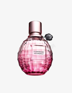 粉色香水瓶粉色闪耀香水瓶高清图片