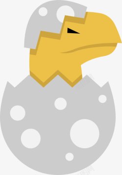 鸡蛋logo卡通恐龙蛋图标高清图片